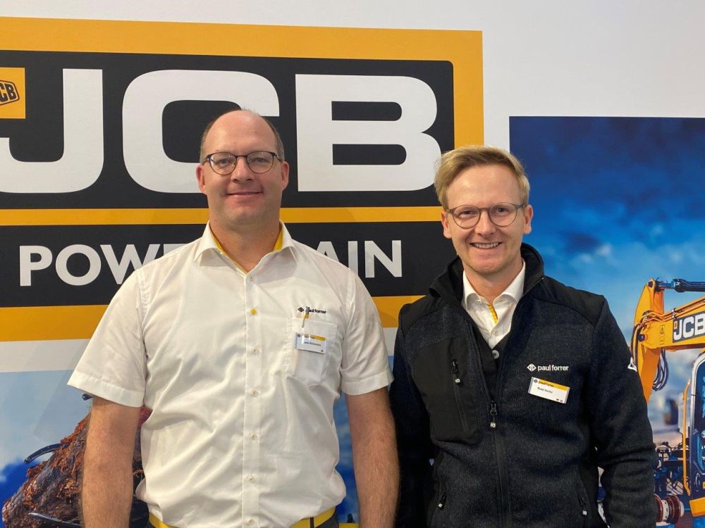Roman Hollenstein und René Hurter von Paul Forrer AG; Teile, Systeme, Zubehör. Bild: UlUt