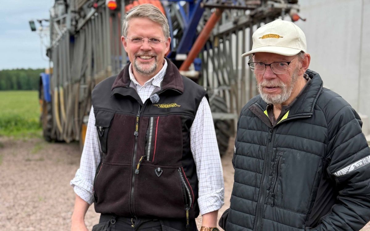 Magnus Samuelsson (li.) und Vater Håkan Samuelsson