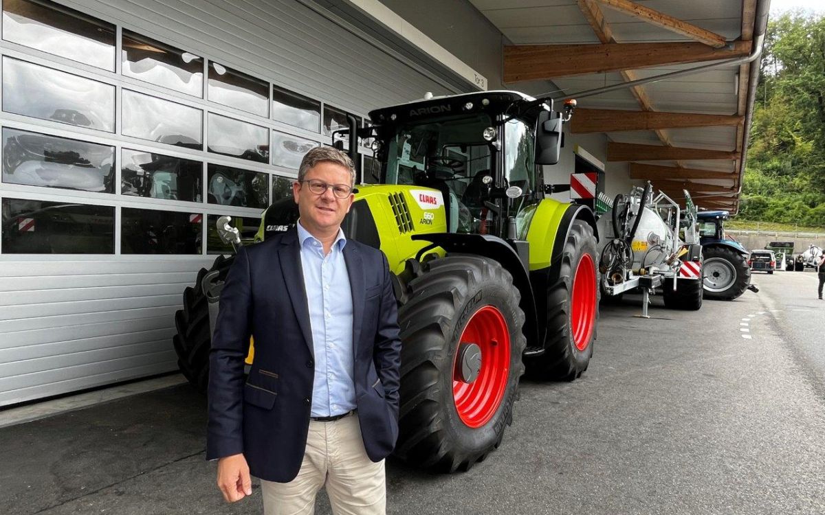 Werner Berger, CEO Groupe Serco, vient d’une exploitation de l’Oberland bernois, est marié et a trois enfants en âge scolaire.  Photo : kim
