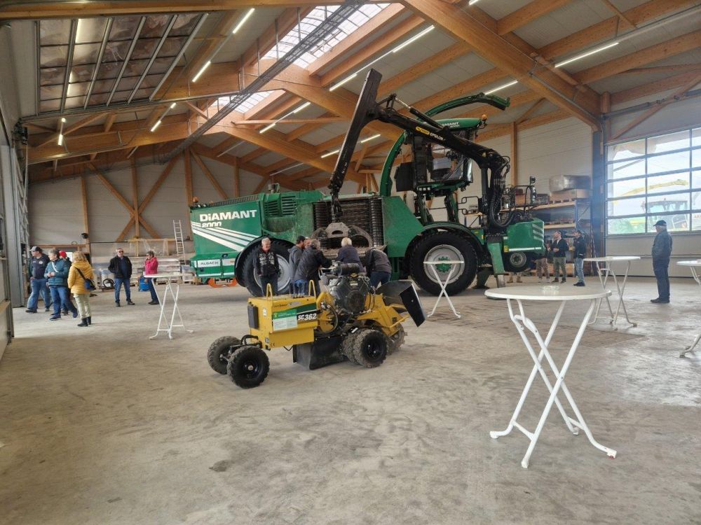 Imposanter Auftritt: Der Diamant 2000 von Albach beeindruckte viele Besucher. Bild: rz