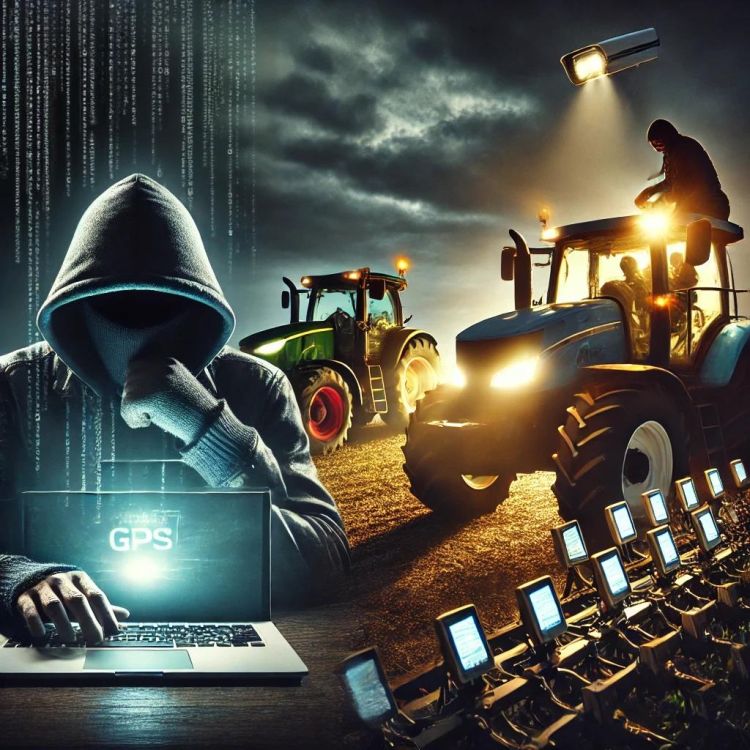 Le thème de la cybercriminalité a également atteint l'agriculture. Photo : ChatGPT